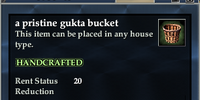 A pristine gukta bucket