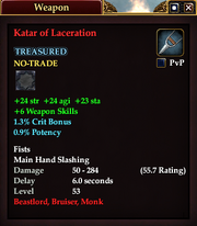 Katar of Laceration