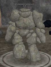 An alabaster behemoth