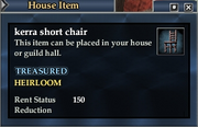 Kerra short chair