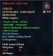 Yallessul's Lab Coat