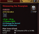 Shimmering Star Breastplate