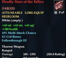 Deadly Stars of the Fallen