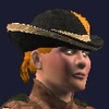 Hoo'Loh's Plumed Hat (Equipped)