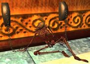Shackled elf skeleton (Visible)