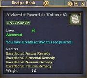 Alchemist Essentials Volume 60