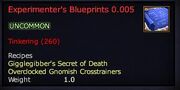 Experimenter's Blueprints 0.005