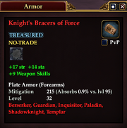 Knight's Bracers of Force