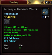 Earhoop of Darkened Waters