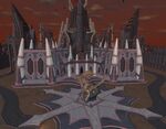 Freeport T3 guild hall at dusk