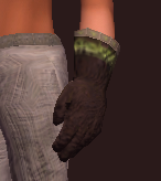 Naturalist's Sewn Leather Gloves (Equipped)