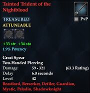 Tainted Trident of the Nightblood