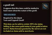 A gnoll tail