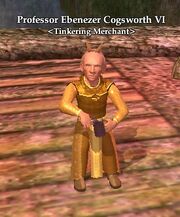 Professor Ebenezer Cogsworth VI