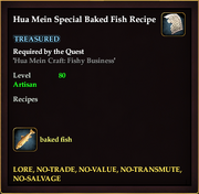 Hua Mein Special Baked Fish Recipe