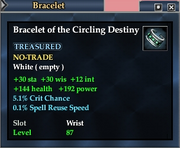 Bracelet of the Circling Destiny