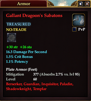 Gallant Dragoon's Sabatons