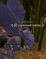 A graveyard watcher