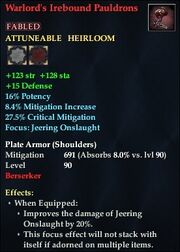 Warlord's Irebound Pauldrons