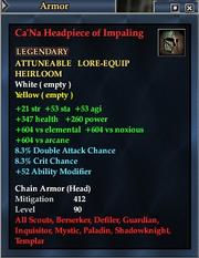 Ca'Na Headpiece of Impaling