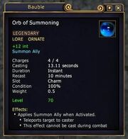 Orb of Summoning