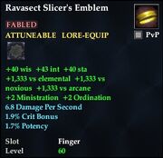 Ravasect Slicer's Emblem