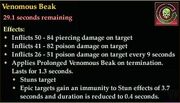 Venomous Beak