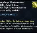 Deepforge Mastercrafted Ability Mod Infuser