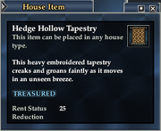 Hedge Hollow Tapestry