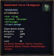 Manifested Terror Chestguard