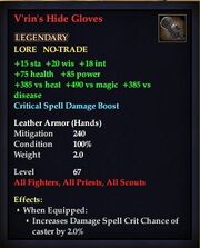 V'rin's Hide Gloves