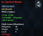 Ice Spelled Mantle