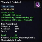 Talonlord Footsteel
