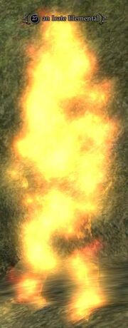An Irate Elemental
