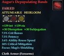 Augur's Depopulating Bands
