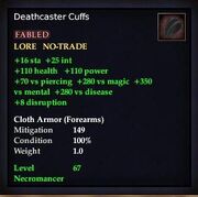 Deathcaster Cuffs