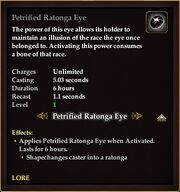 Petrified Ratonga Eye