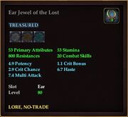Ear Jewel of the Lost