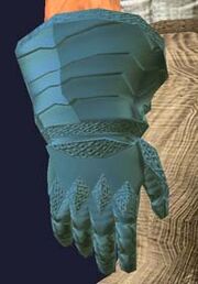 Gauntlets of the Chrome Guardian (visible)