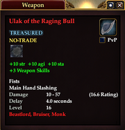 Ulak of the Raging Bull