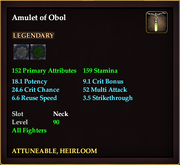 Amulet of Obol
