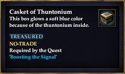Casket of Thuntonium
