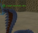 A small clockwork cobra