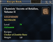 Chemists' Secrets of Befallen, Volume II