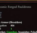 Draconic Forged Pauldrons