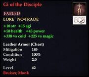 Gi of the Disciple