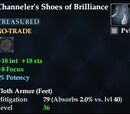 Channeler's Shoes of Brilliance