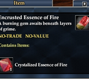 Encrusted Essence of Fire