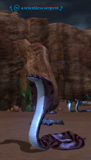 A relentless serpent