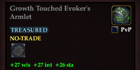 Growth Touched Evoker's Armlet